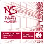 NS Electric 4/4 Violin D String - stranded steel core: Medium