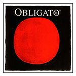 Obligato Violin G String - silver/synthetic: Medium