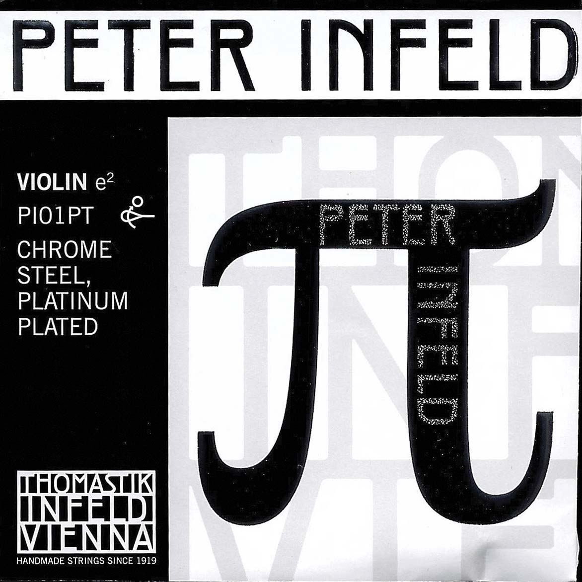 Peter Infeld Violin E - platinum-plated/chromestl.: Me