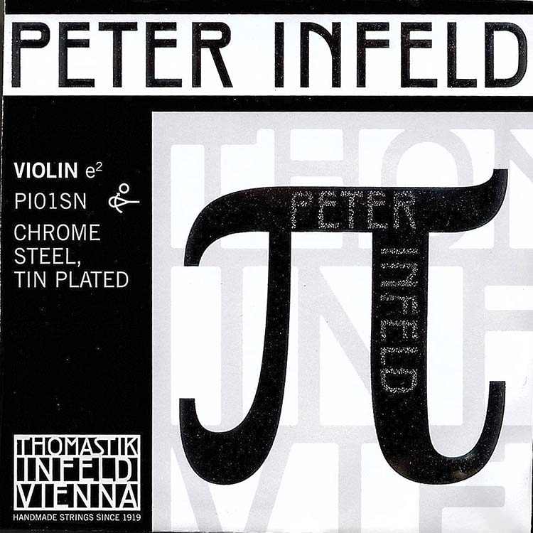 Peter Infeld Violin E String - tin-plated/chromestl.: Medium