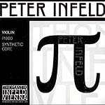Peter Infeld Violin String Set: Platinum-Plated E - Medium