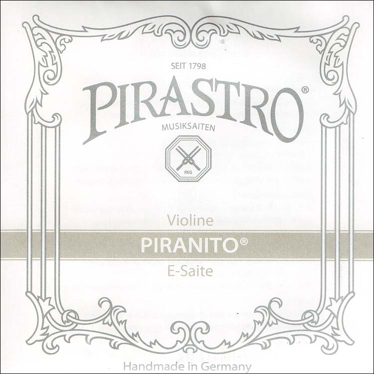 Piranito 3/4-1/2 Violin E String - steel: Medium, ball end