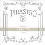 Piranito 1/4-1/8 Violin D String - chrome: Medium, ball end