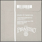 Perpetual Cadenza Violin E String - steel, removable ball end