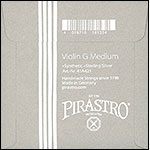 Perpetual Violin G String - silver wound synthetic: Medium, ball end