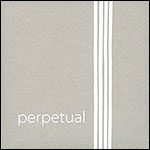 Perpetual Violin G String - silver wound synthetic: Medium, ball end