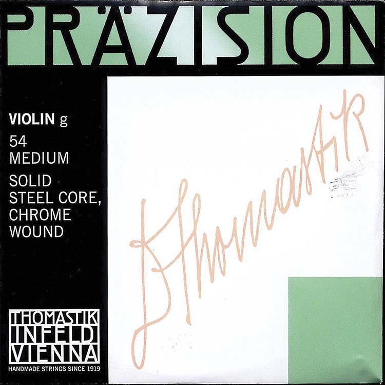 Precision Violin G String - chromesteel/steel: Medium