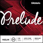 Prelude 1/16 Violin String Set - Medium, removable ball end E