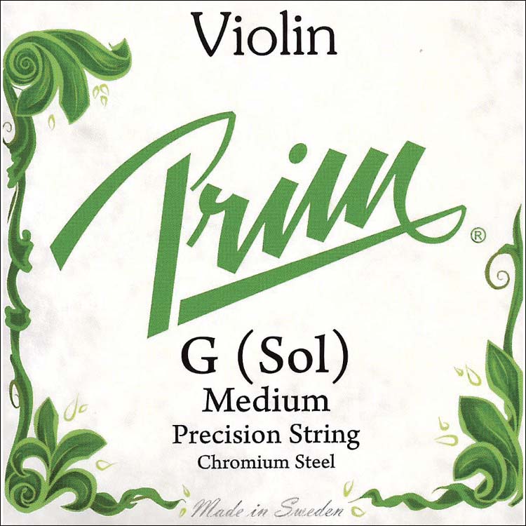 Prim Violin G String - chr/steel: Medium