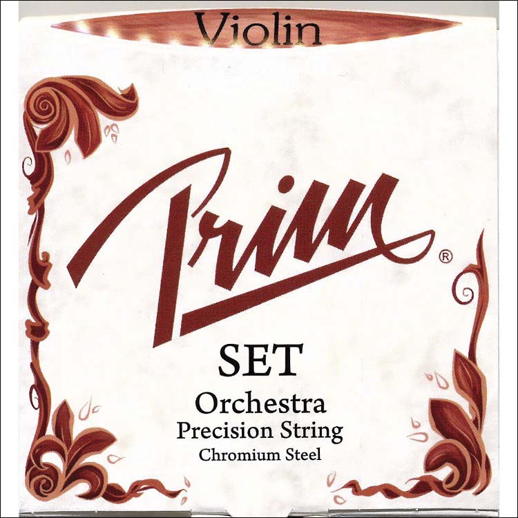 Prim Violin String Set - Orchestra (heavy), ball end E
