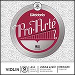 Pro-Arte Violin G String - silver/nylon: Medium