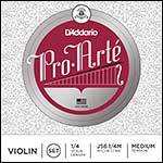 Pro-Arte 1/4 Violin String Set - Removable ball end E