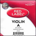 Red Label 3/4 Violin A String - nickel/steel