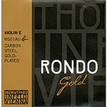 Rondo Gold Violin E String - gold-plated/steel, removable ball
