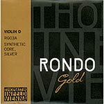 Rondo Gold Violin D String - silver/synthetic, medium