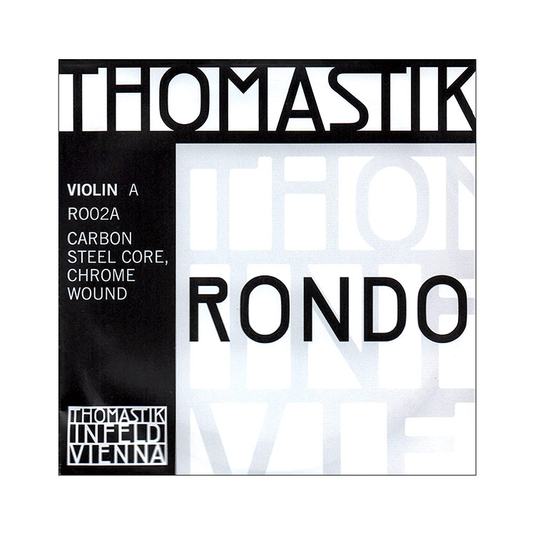 Rondo Violin A String - Chrome/carbon steel: Medium