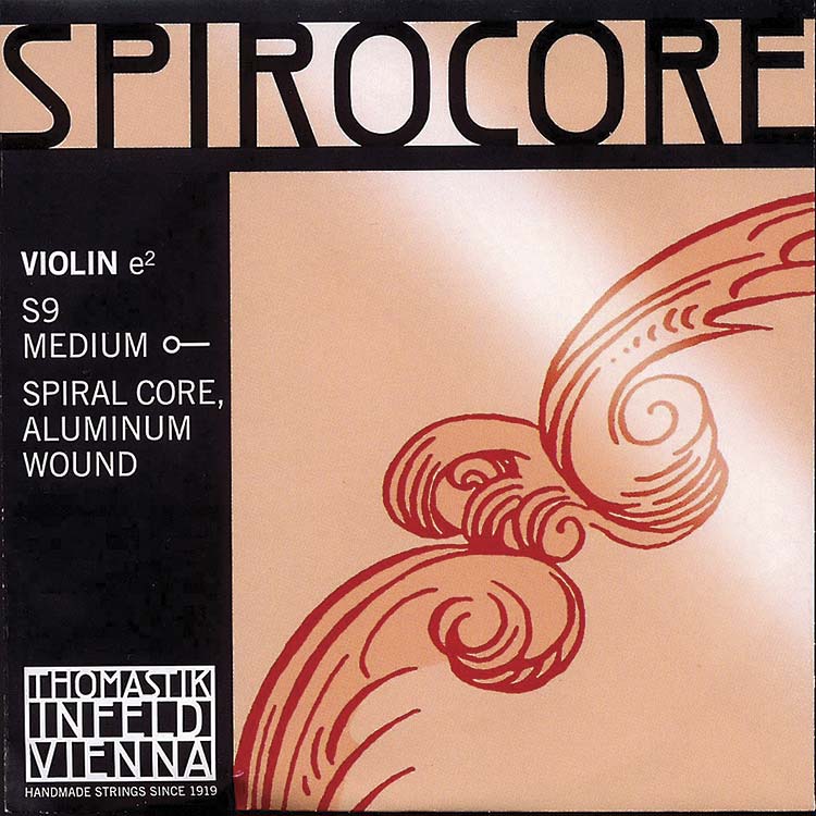 Spirocore Violin E String - alum/steel: Medium, ball end