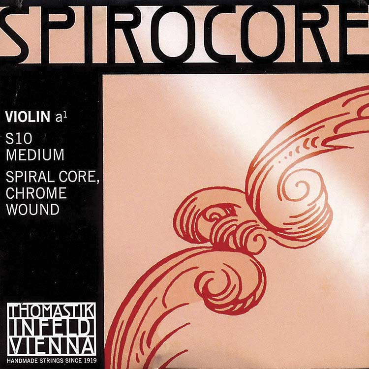 Spirocore Violin A String - chr/steel: Medium