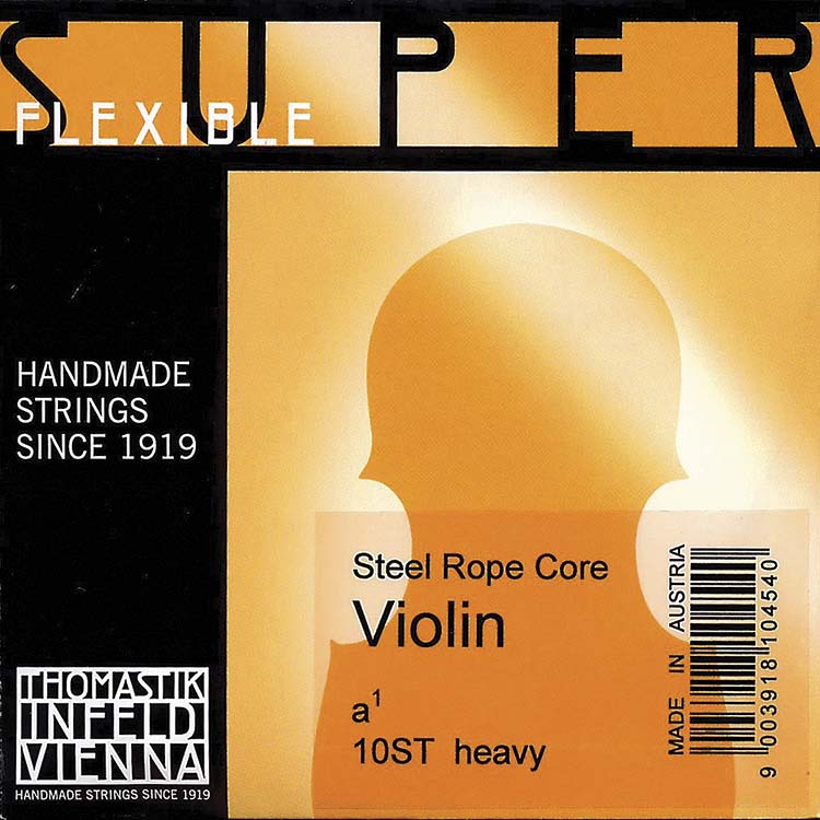 Superflexible Violin A  String - chr/steel: Heavy