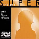 Superflexible Violin String Set - Medium, ball end E