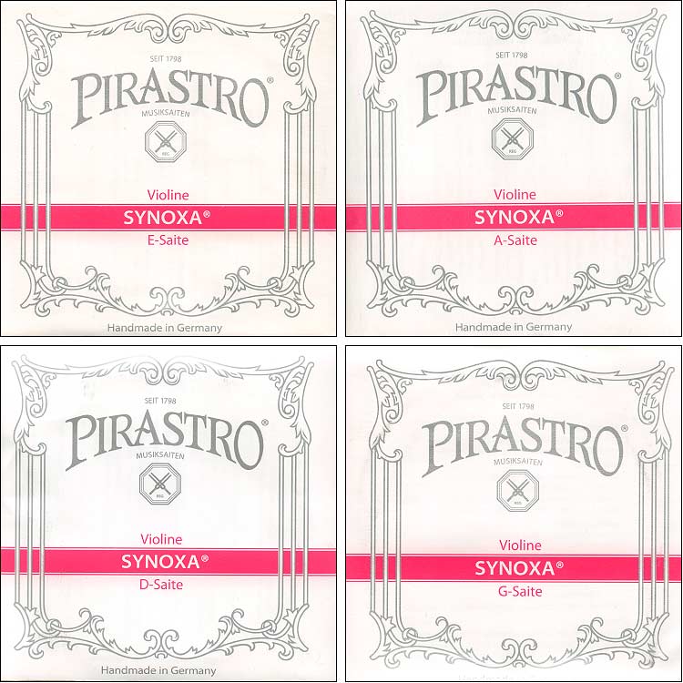 Synoxa Violin String Set - Medium, ball end E