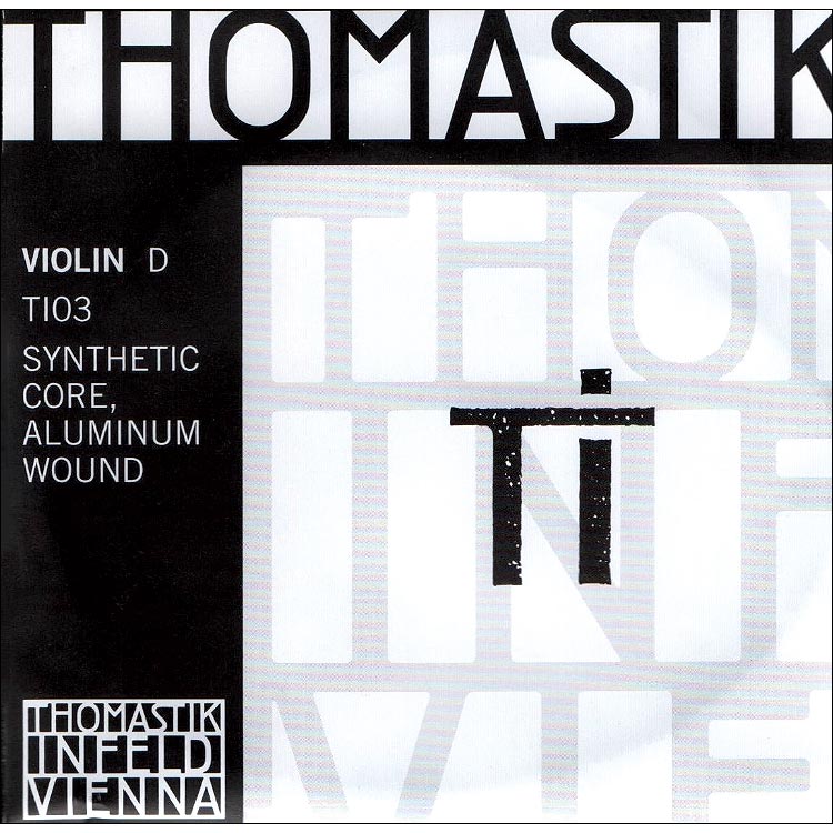 T-I Violin D String- Aluminum/synthetic: Medium