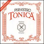 Tonica Violin E String - alum/steel: Medium, loop end