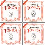 Tonica 3/4-1/2 Violin String Set - Medium, ball end E