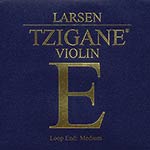 Tzigane E Violin String - tin-plated steel, loop end