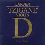 Tzigane D Violin String - silver/composite fiber, ball end