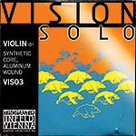 Vision Solo Violin D String - alum/synthetic: Medium