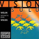 Vision Solo Violin String Set: Silver D - Medium