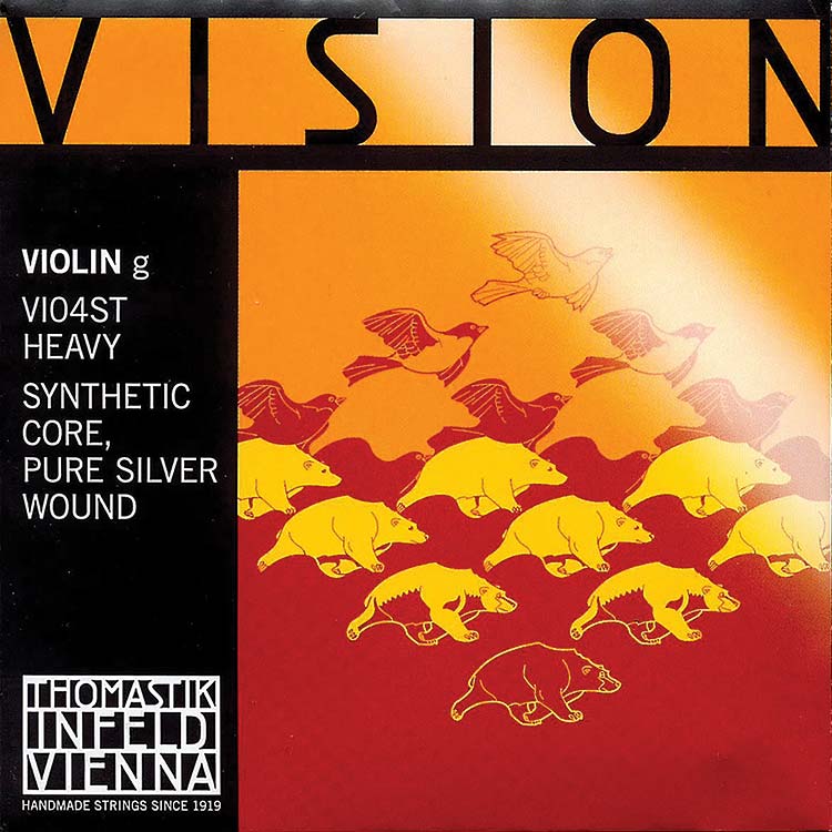 Vision Violin G String - silver/synthetic: Stark/Thick