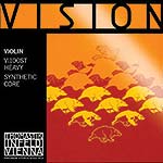 Vision Violin String Set - Thick/Stark, removeable ball end E