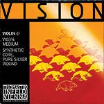 Vision 3/4 Violin D String - silver/synthetic: Medium