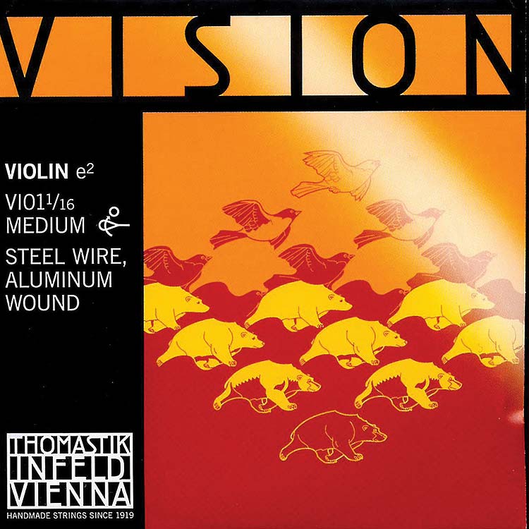 Vision 1/16 Violin E String - Medium