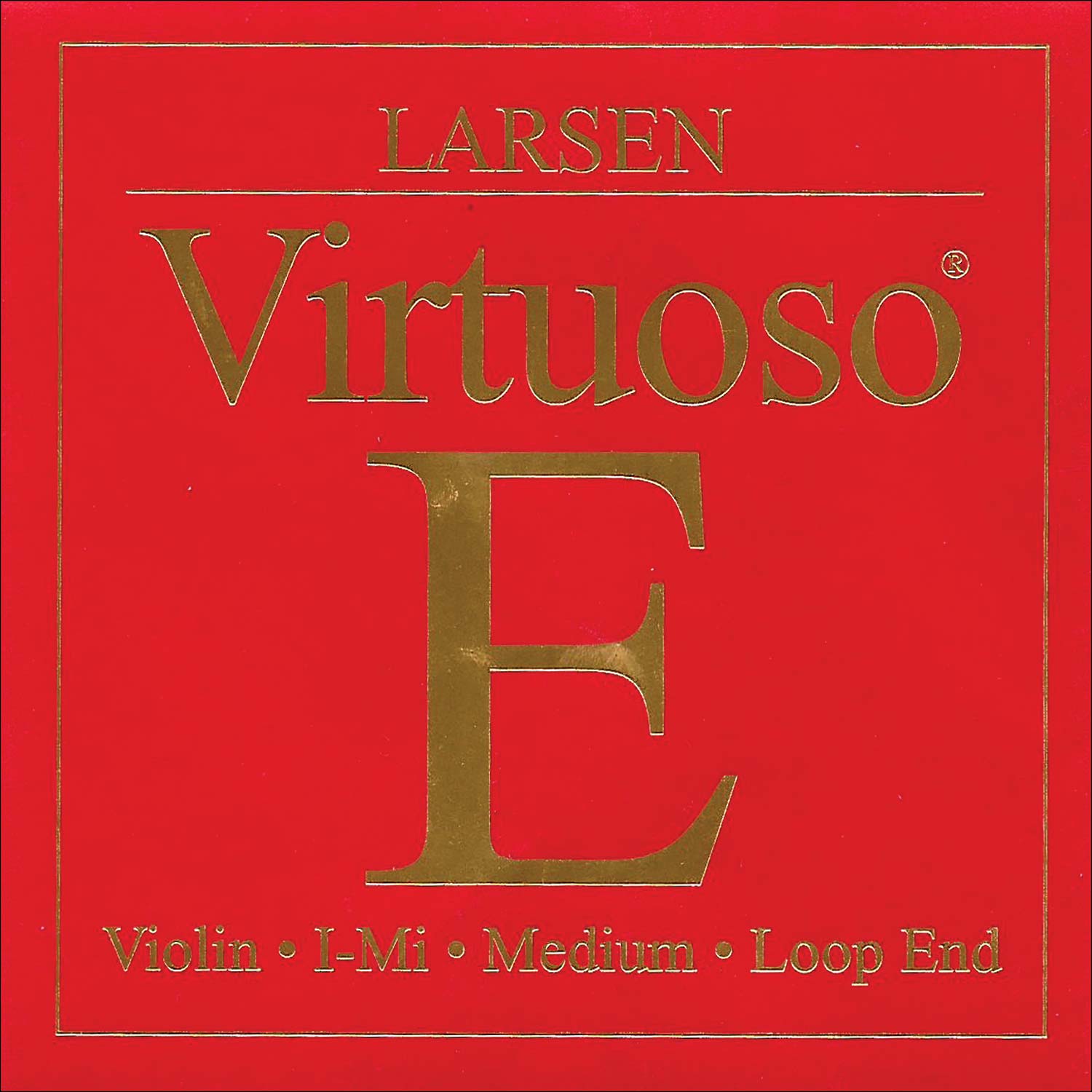 Virtuoso Violin E String steel Medium, loop Johnson String Instrument