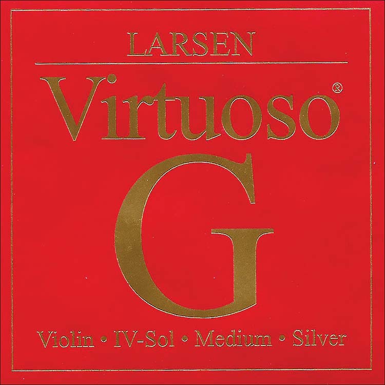 Virtuoso Violin G String - silver/composite fiber: Medium, ball