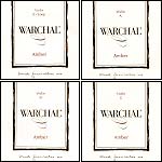 Warchal Amber Violin String Set with E Loop End