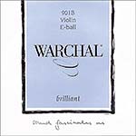 Warchal Brilliant Violin E String - Stainless Steel: Medium, ball end