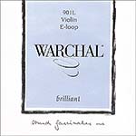 Warchal Brilliant Violin E String - Stainless Steel: Medium, loop end End