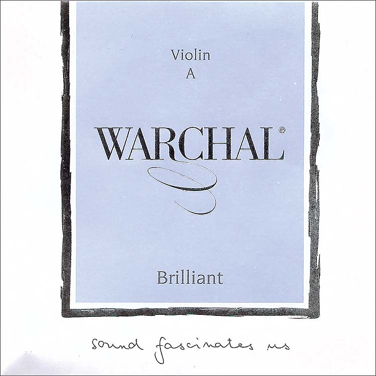 Warchal Brilliant Violin A String - Hydronalium/Synthetic: Medium