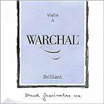 Warchal Brilliant Violin A String - Hydronalium/Synthetic: Medium