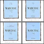 Warchal Brilliant Violin String Set: Hydronalium D - ball end E, Medium