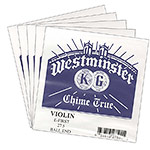 Westminster Violin E -5 Pack, Thick #27.5 Ball End
