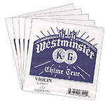 Westminster Violin E -5 Pack, Thick #27.5 Loop End