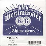 Westminster Violin E String - steel: Thick #27.5, ball end