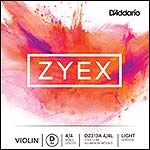 Zyex Violin D String - alum wound: Light