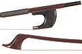 Glasser Standard Fiberglass German 1/10 Bass Bow, Black