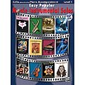 Easy Popular Movie Instrumental Solos, cello, book/CD (Alf)